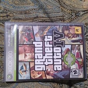 Xbox 360 game "Grand theft auto IV"‎